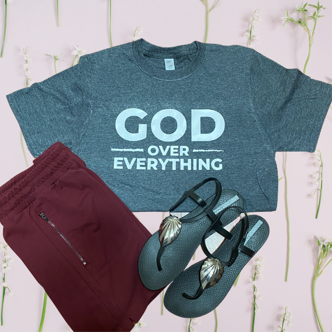 GOD over everything by Alex T-shirt